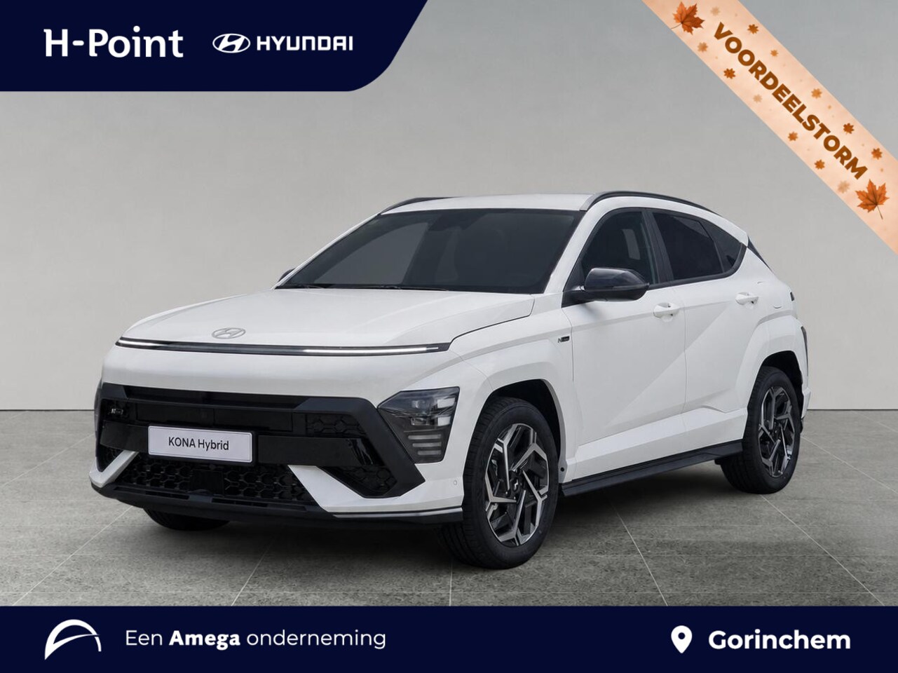 Hyundai Kona - N Line 1.6 GDI HEV 137pk | BOSE SOUND | 360° CAMERA | ELEKTR. STOELEN | ELEKTR. ACHTERKLEP - AutoWereld.nl