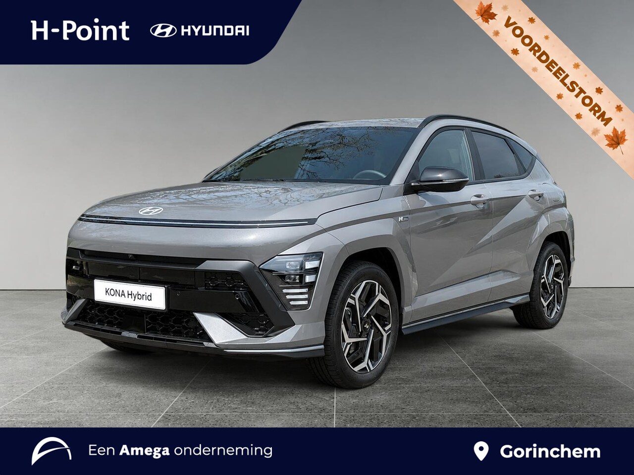 Hyundai Kona - N Line 1.6 GDI HEV 137pk | BOSE SOUND | 360° CAMERA | ELEKTR. STOELEN | ELEKTR. ACHTERKLEP - AutoWereld.nl