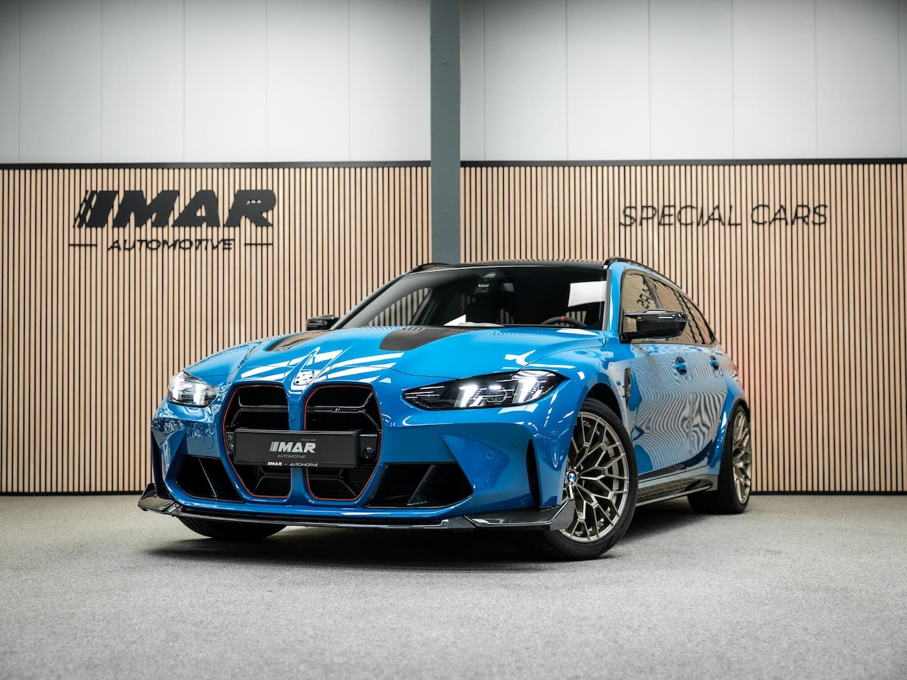 BMW 3-serie Touring - M3 CS Laguna Seca Blue CS Z.G.A.N - AutoWereld.nl