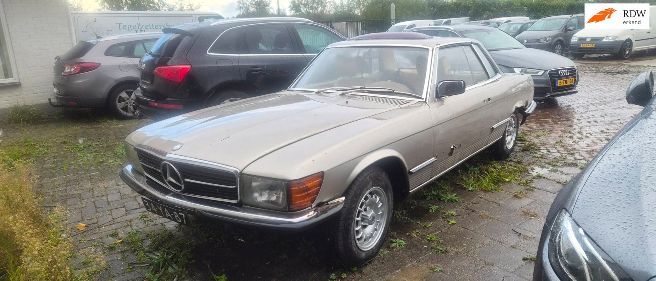 Mercedes-Benz SL-klasse - 280 SLC coupé schuurvondst! - AutoWereld.nl
