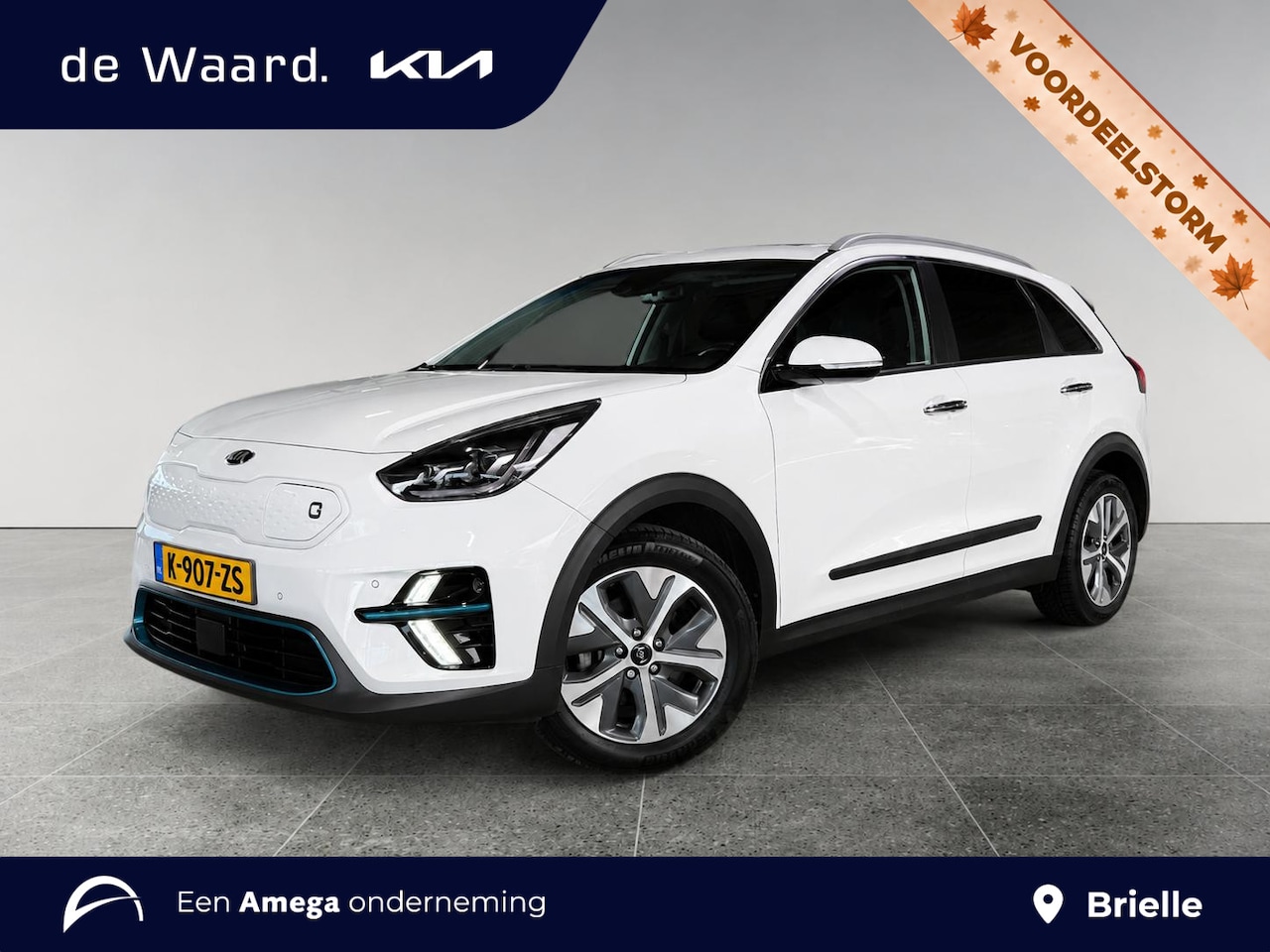 Kia e-Niro - DynamicPlusLine EV 64kWh 204pk | SOH 100% | 3-FASEN LADER | WARMTEPOMP | SCHUIF/KANTELDAK - AutoWereld.nl