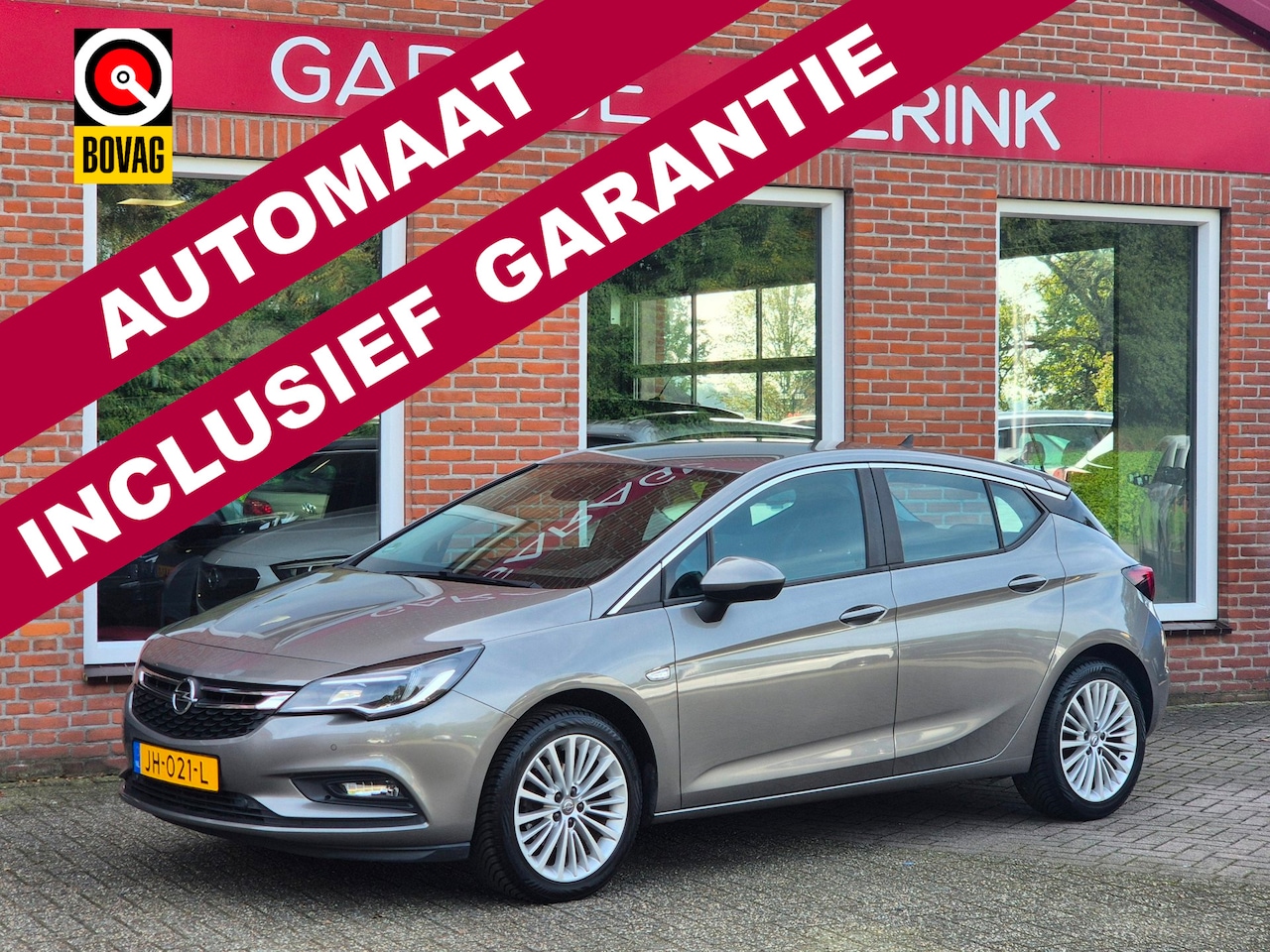Opel Astra - 1.4 Business+ 150PK 5drs AUTOMAAT clima, cruise, navi, pdc, carplay, trekhaak, AGR, lmv - AutoWereld.nl