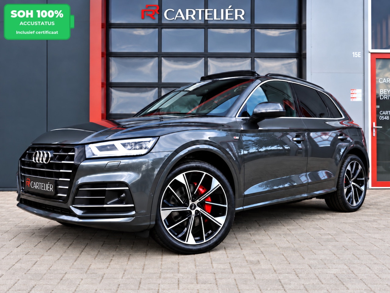 Audi Q5 SQ5 - 55 TFSI e Quattro Competition | Luchtvering | Pano | 360 | B&O | Ambient+ | Carplay | Digi - AutoWereld.nl