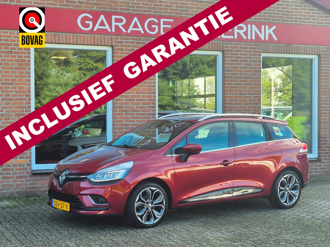 Renault Clio Estate - 1.2 TCe Intens 118PK 5drs clima, cruise, navi, led, pdc, keyless, trekhaak, lmv - AutoWereld.nl
