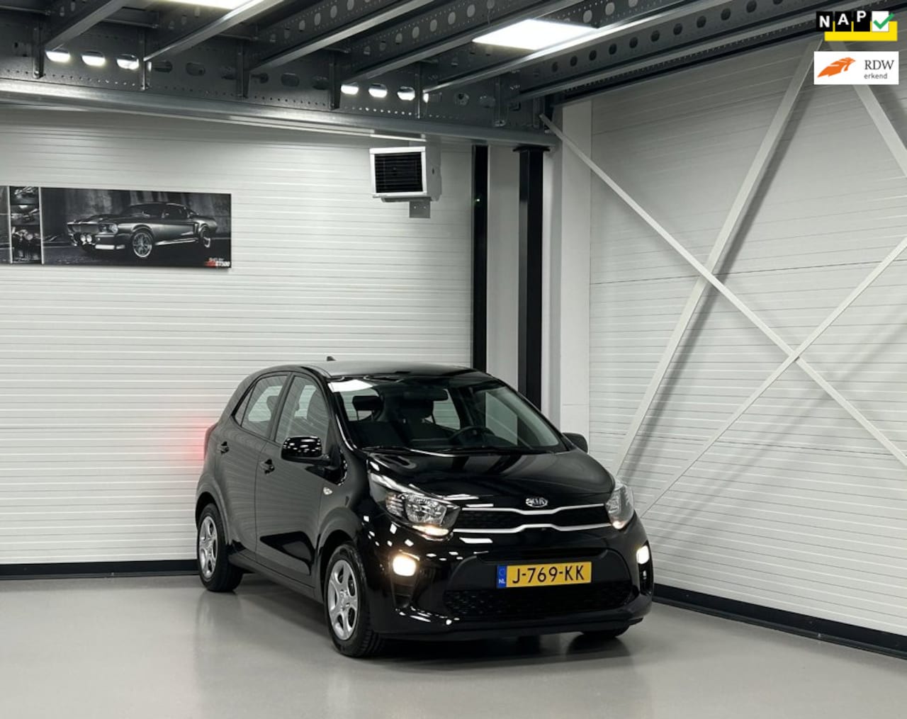 Kia Picanto - 1.0 MPi ComfortPlusLine CruiseC/MultiMedia/Camera/Carplay/ Bluetooth/Elektrisch-pakket/Air - AutoWereld.nl
