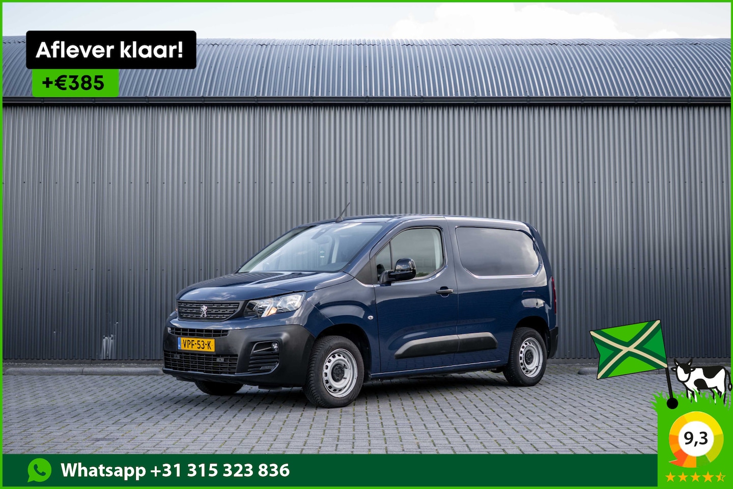 Peugeot Partner - 1.5 BlueHDi 100PK | 3-Zits | Camera | Carplay | Cruise | PDC | Airco | Trekhaak - AutoWereld.nl