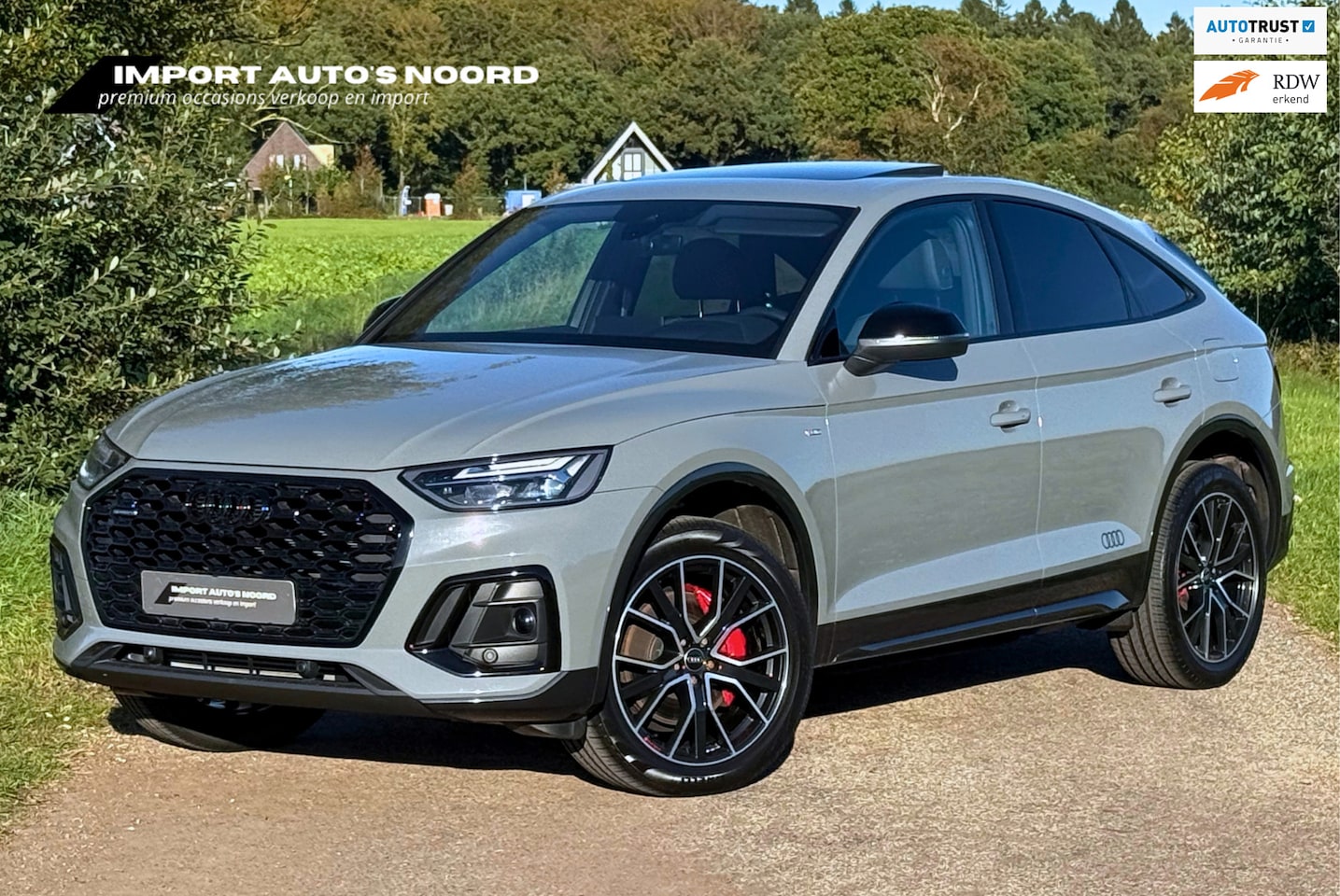 Audi Q5 Sportback - 50 TFSI e S edition Competition Pano SQ5 Sfeerverlichting Trekhaak Camera ACC - AutoWereld.nl