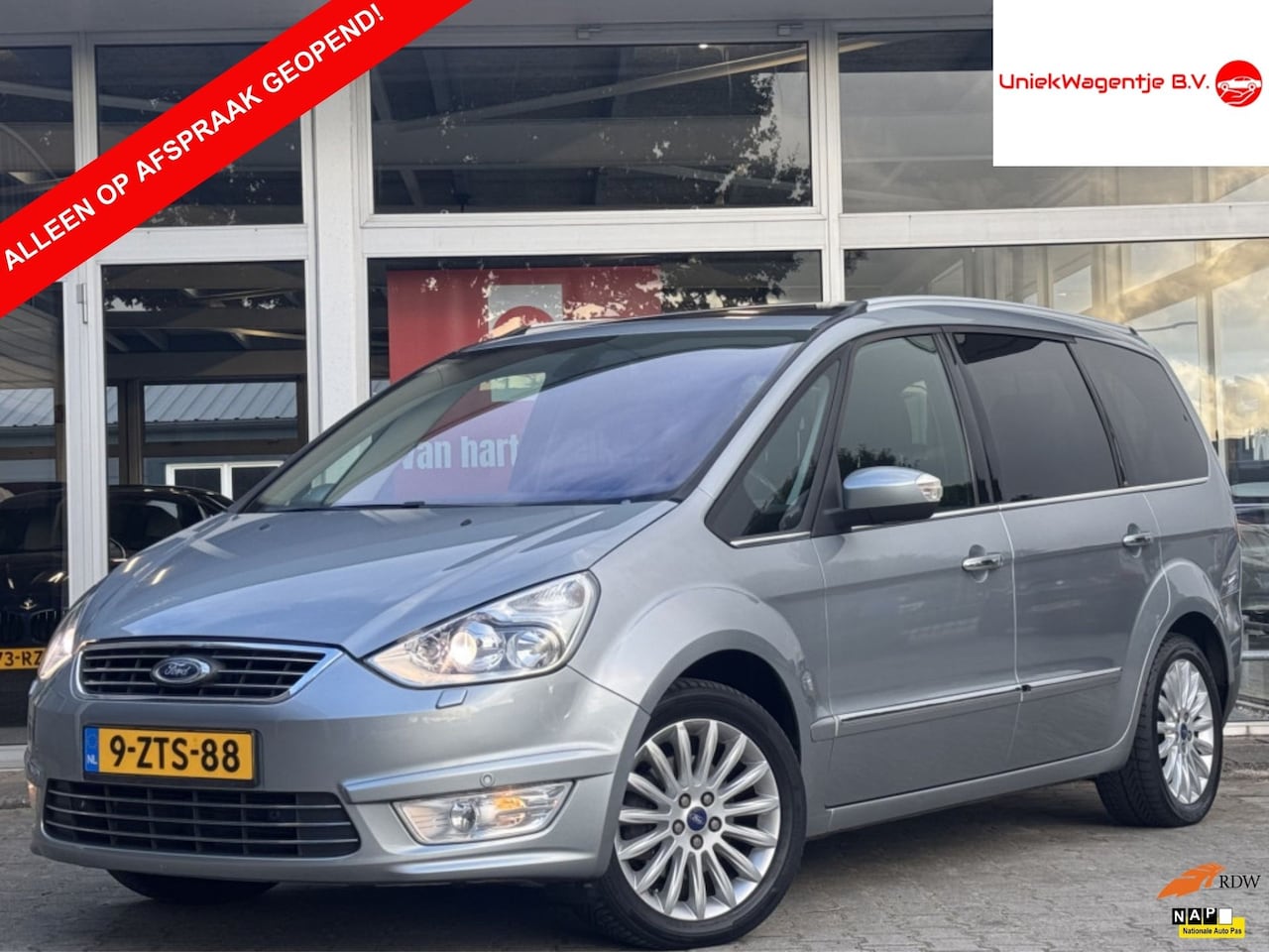 Ford Galaxy - 1.6 SCTI PLATINUM | NL-AUTO! | LEDER! | PANODAK! - AutoWereld.nl