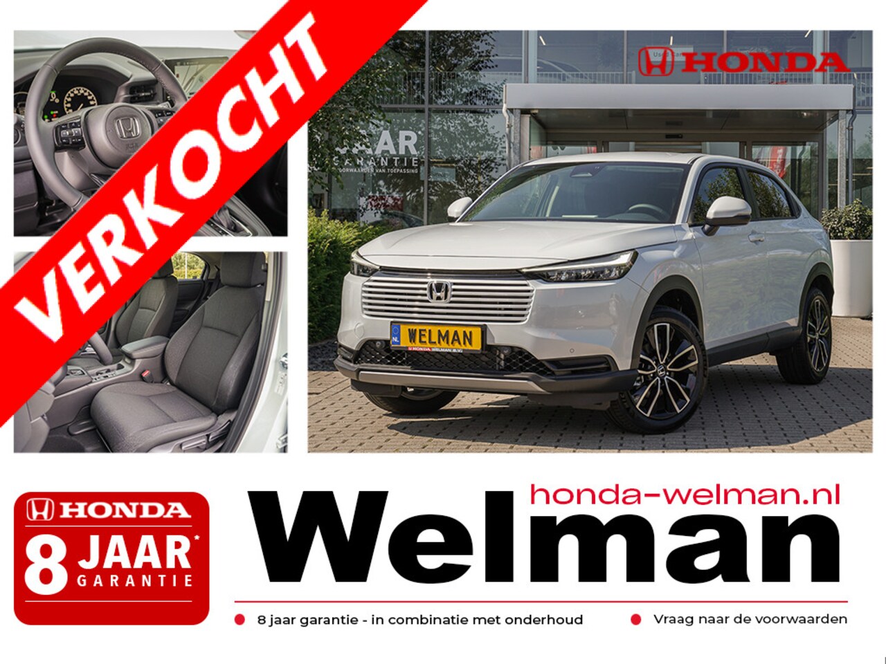 Honda HR-V - 1.5i e:HEV ADVANCE - NIEUW - FULL HYRBID - DIRECT UIT VOORRAAD - AutoWereld.nl