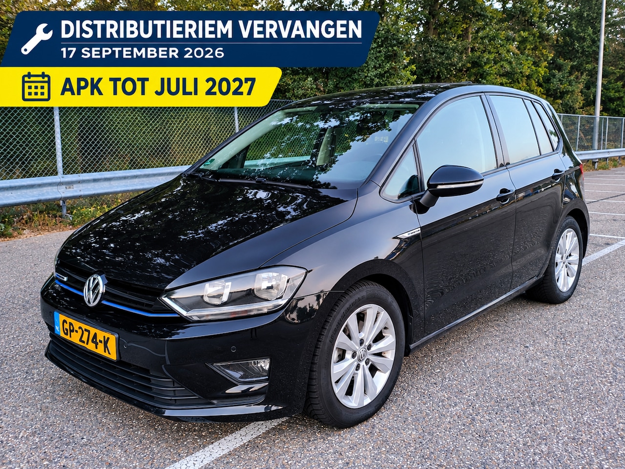 Volkswagen Golf Sportsvan - 1.0 TSI Comfortline APK tot juli 2027 en september 2026 distributieriem vervangen - AutoWereld.nl