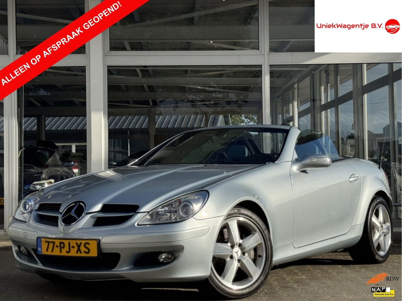 Mercedes-Benz SLK-klasse - 350 | NL-AUTO! | 1E EIGENAAR! - AutoWereld.nl
