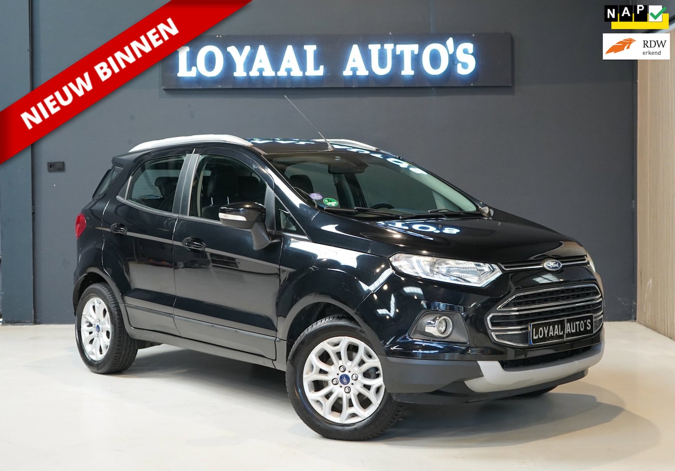 Ford EcoSport - 1.0 EcoBoost Titanium | CRUISE | PDC | AIRCO | NAP | APK | ELEK. RAMEN - AutoWereld.nl