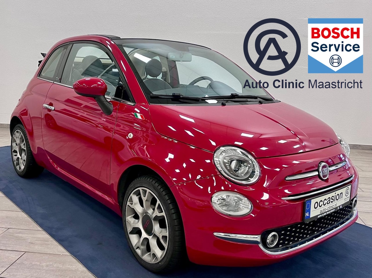 Fiat 500 - cabrio 1.2 Lounge | 4-Cilinder | Facelift | Climate Control | PDC - AutoWereld.nl