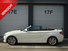 BMW 2-serie Cabrio - 220i High EXE Let op:70dkm-orig.NL-veel opties