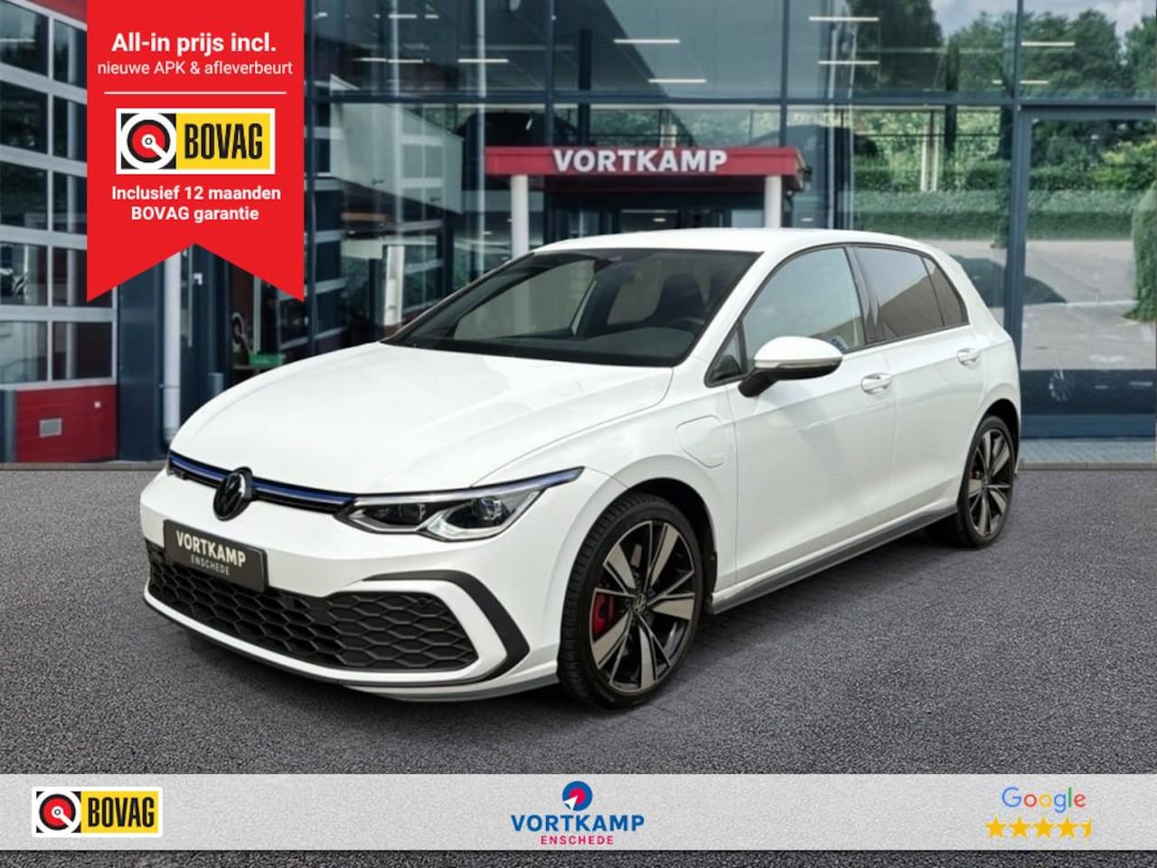 Volkswagen Golf - 1.4 TSI GTE CAMERA/ACC/IQ-LIGHTS/STOEL+STUURVERW/NAVI/CARPLAY - AutoWereld.nl
