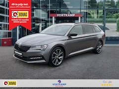 Skoda Superb - 2.0 TDI DSG SPORTLINE PDC/ELEK-KLEP/ACC/MEM/STOEL+STUURVERW/CARPLAY