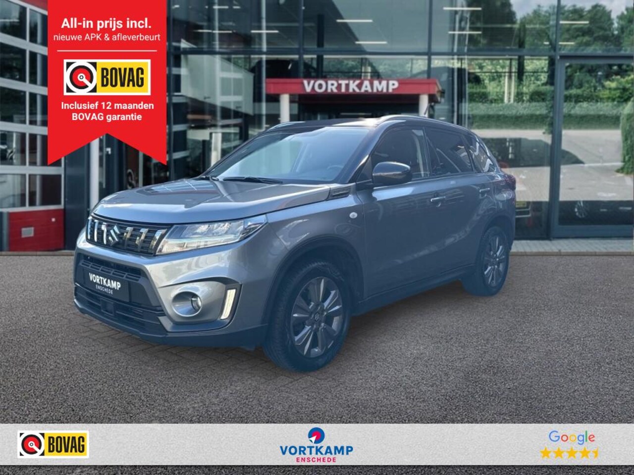 Suzuki Vitara - 1.4 Boosterjet Style DEALER-OND/TREKHAAK/CAMERA/ACC/CLIMA/STOELVERW - AutoWereld.nl