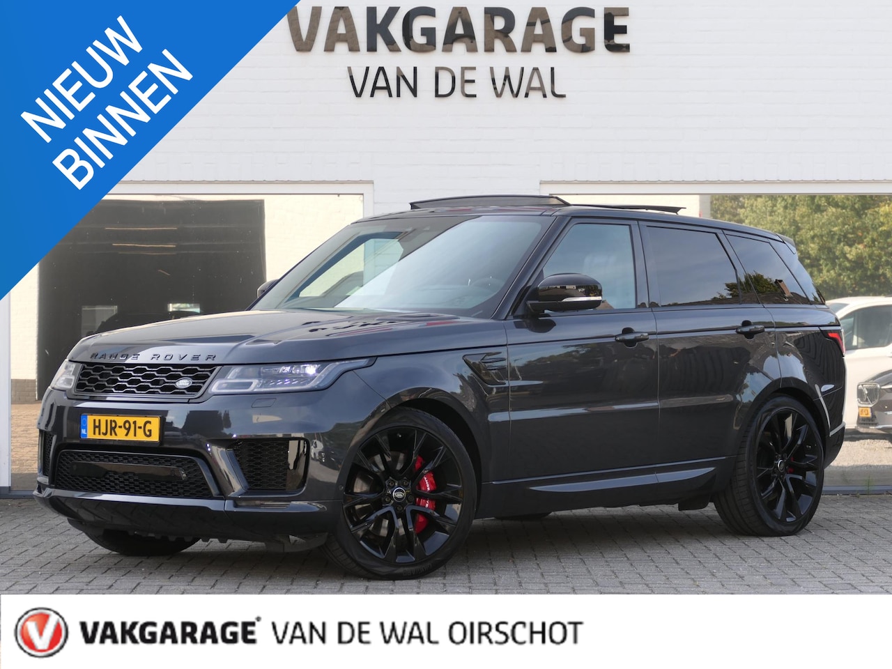 Land Rover Range Rover Sport - 3.0 P400 HST | Carbon | Alcantara hemel | Meridian | Panoramadak | Head-up display | Adapa - AutoWereld.nl