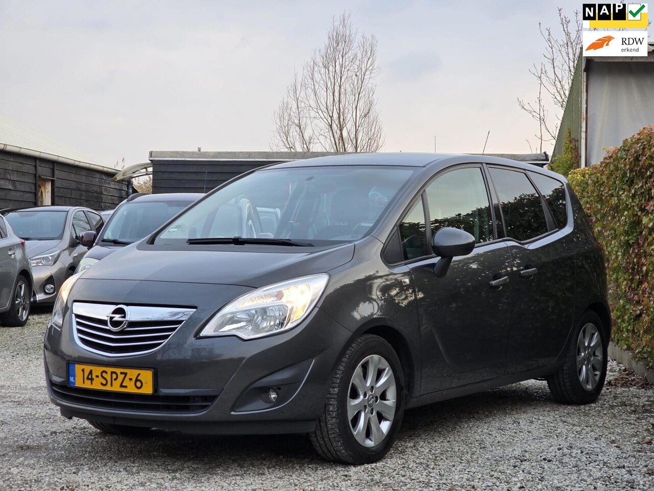Opel Meriva - 1.4 Turbo Cosmo Climate/Cruise Control/LMV - AutoWereld.nl