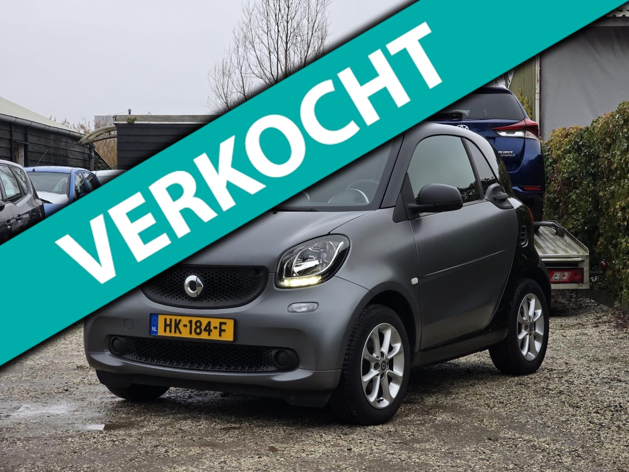 Smart Fortwo - 1.0 Automaat/Cruise/Matgrijs/Clima - AutoWereld.nl