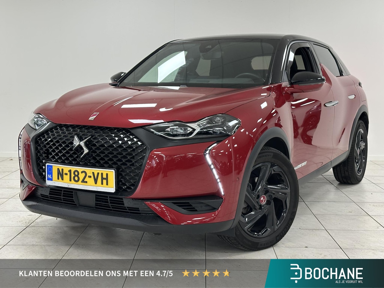 DS 3 Crossback - 1.2 PureTech Performance Line+ ADAPTIVE CRUISECONTROL | PARKEERSENSOREN RONDOM | LANE ASSI - AutoWereld.nl