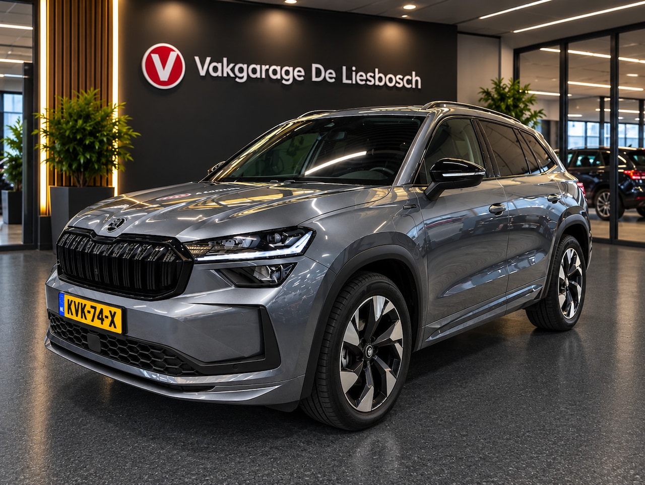 Skoda Kodiaq - 1.5 TSI PHEV Sportline Business/navi/virtual/matrix/trekhaak/apple - AutoWereld.nl