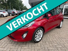 Ford Fiesta - 1.0 EcoBoost Titanium, Automaat, Carplay, Clima, Camera, etc