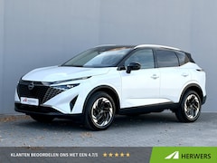Nissan Qashqai - 1.3 MHEV Xtronic N-Connecta / Fabrieksgarantie tot 04-2028 / Panoramadak / Cold Pack / Pac