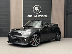 MINI Cabrio - 1.6 John Cooper Works/ H/K/ Navi/ JCW/ Xenon/ Stoelverwarming