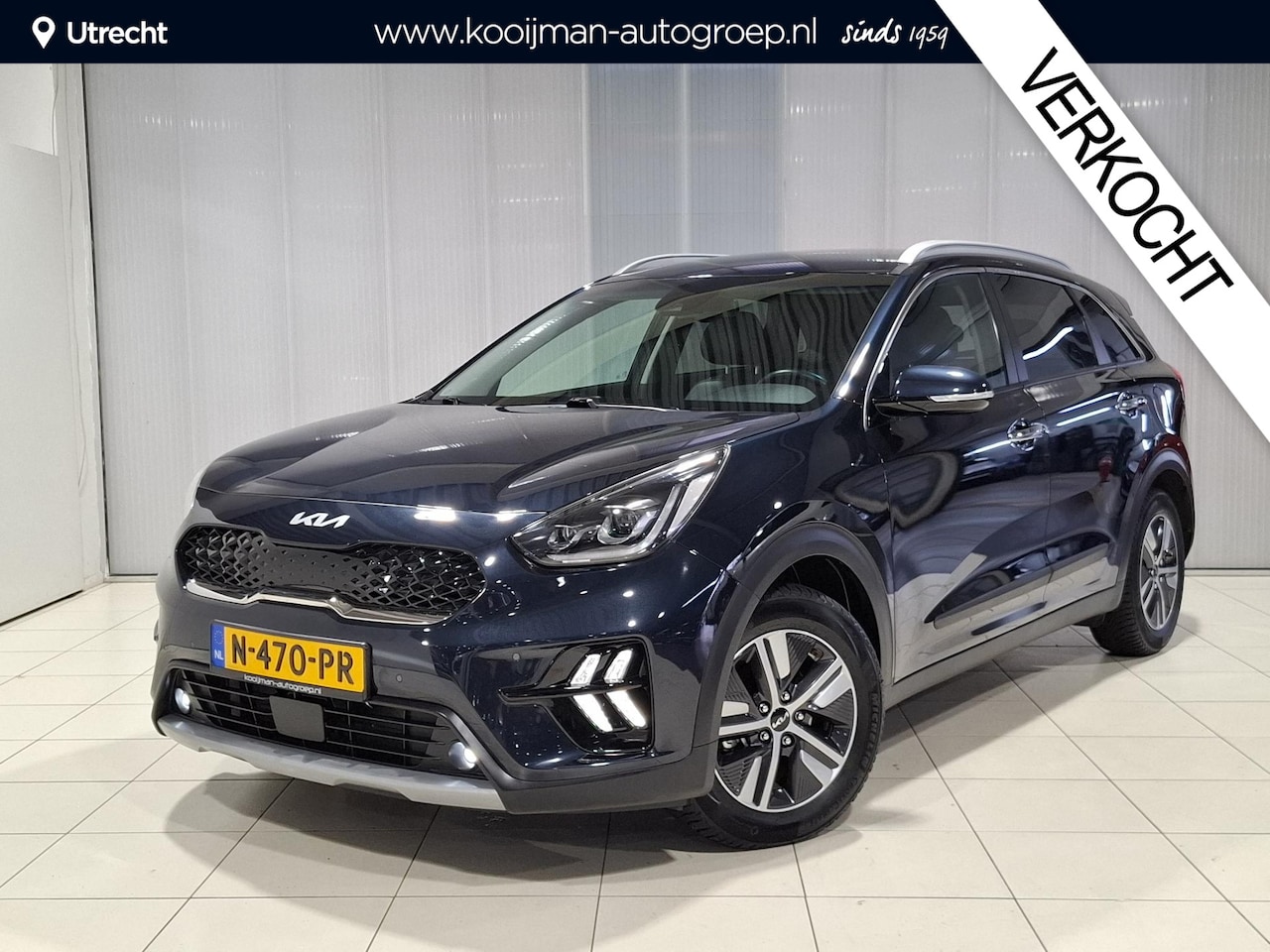 Kia Niro - 1.6 GDi Hybrid DynamicPlusLine Stoel en Stuur verwarming, Apple Carplay/Android Auto, Navi - AutoWereld.nl