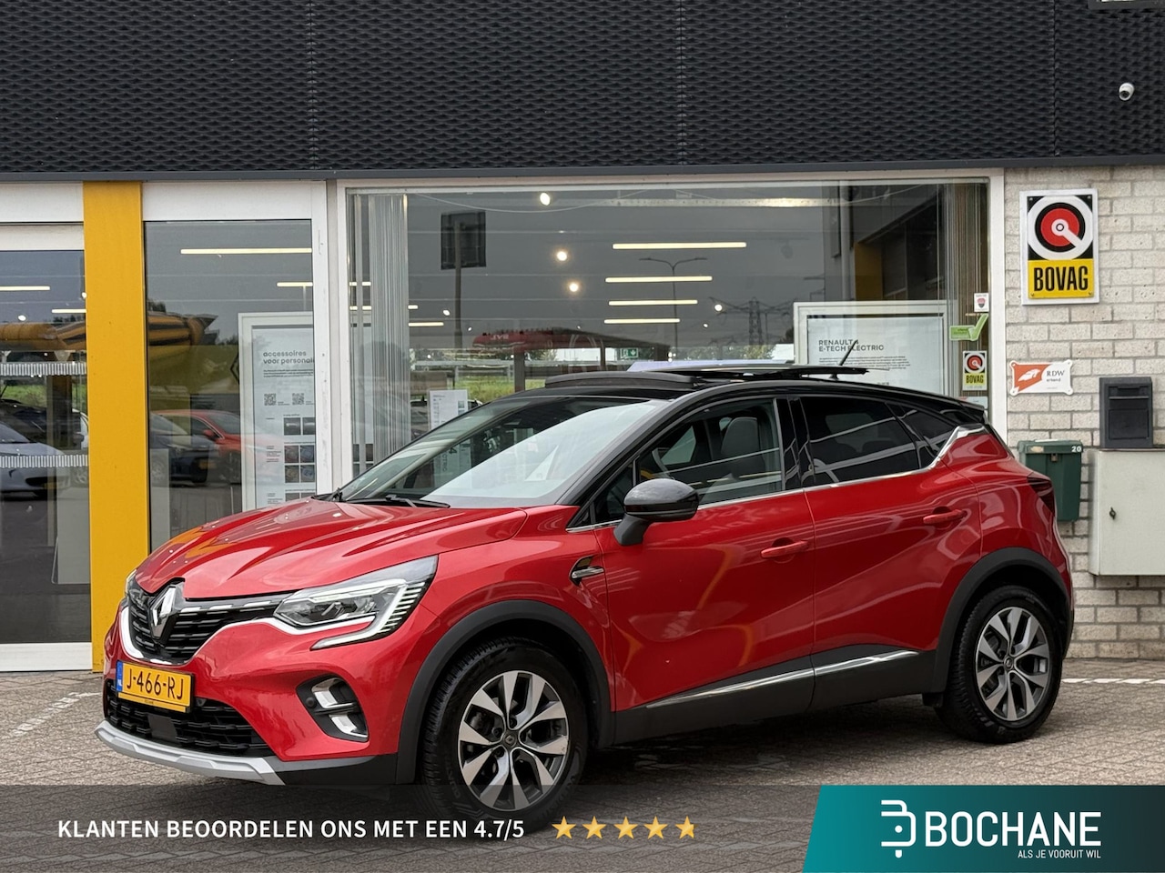 Renault Captur - 1.0 TCe 100 Intens | NAP | Elektrisch glazen dak | Achteruitrijcamera | LED | Climate Cont - AutoWereld.nl