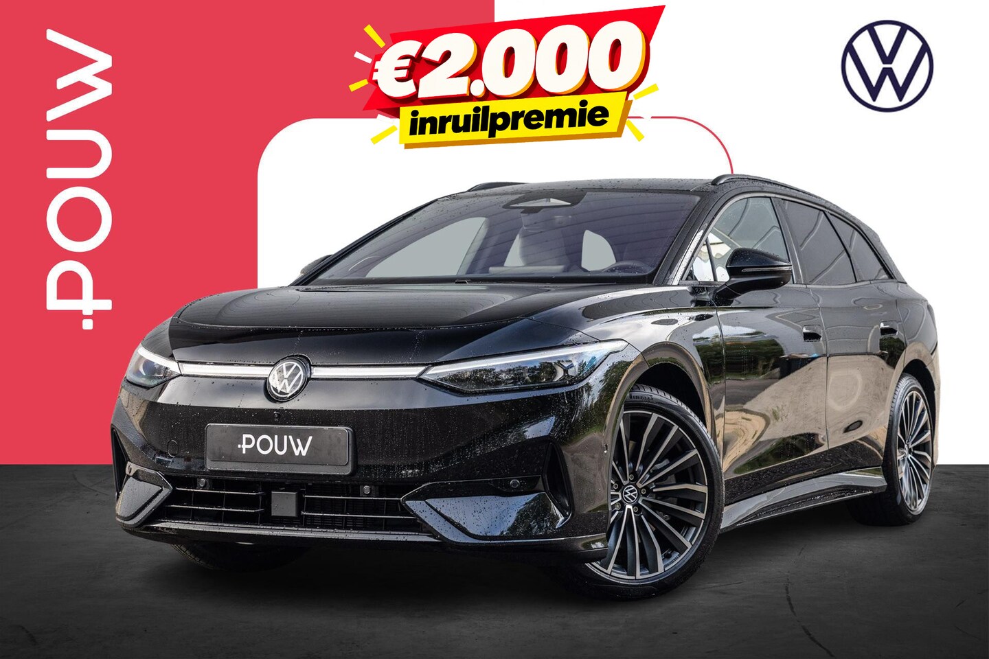 Volkswagen ID.7 Tourer - Limited Edition 286pk Plus 86 kWh | LMV 20'' | Trekhaak Inklapbaar | Panoramadak - AutoWereld.nl