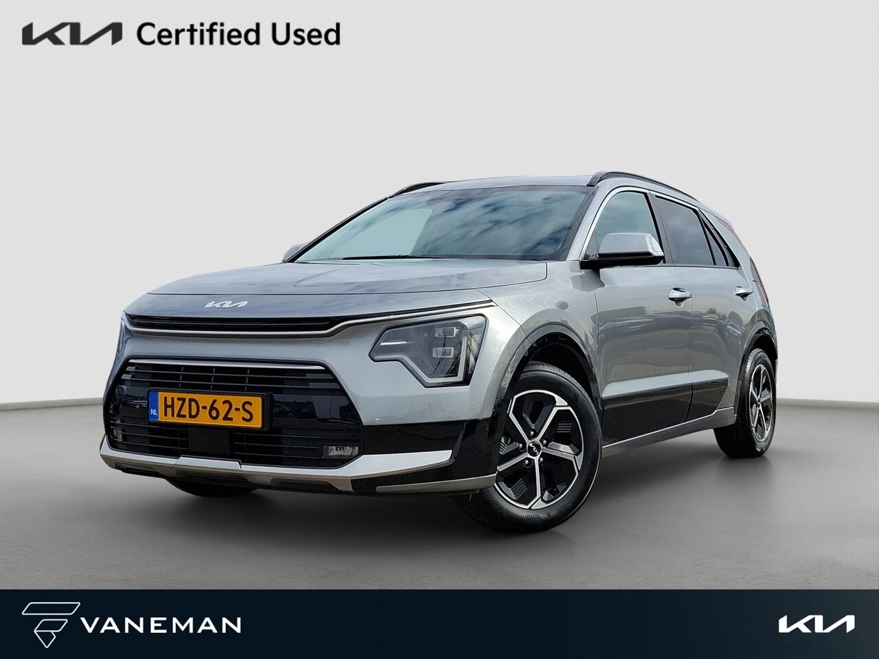 Kia Niro - 1.6 GDi Hybrid DynamicPlusLine Leder | Stoel- en Stuurverwarming | Adapt. Cruise | Schuif/ - AutoWereld.nl