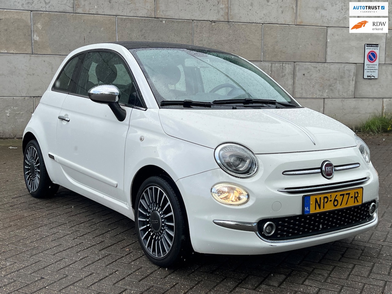 Fiat 500 - 1.2 Lounge GROOT SCHERM PANO - AutoWereld.nl