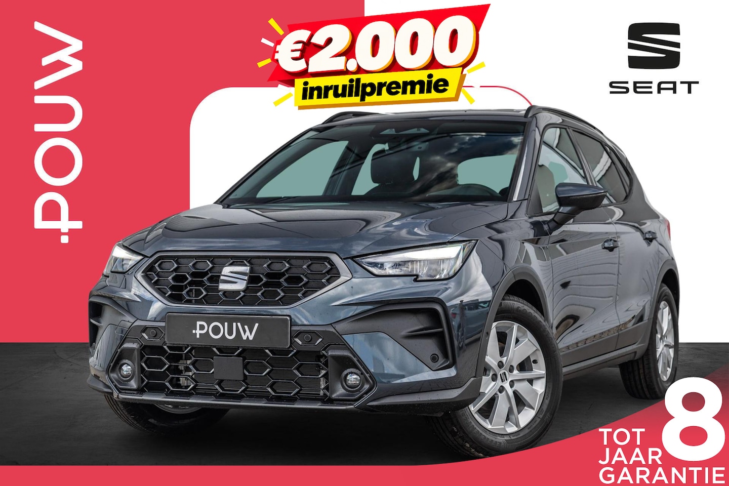 SEAT Arona - 1.0 EcoTSI 95pk Style Business Connect | Achteruitrijcamera | Cruise Control - AutoWereld.nl