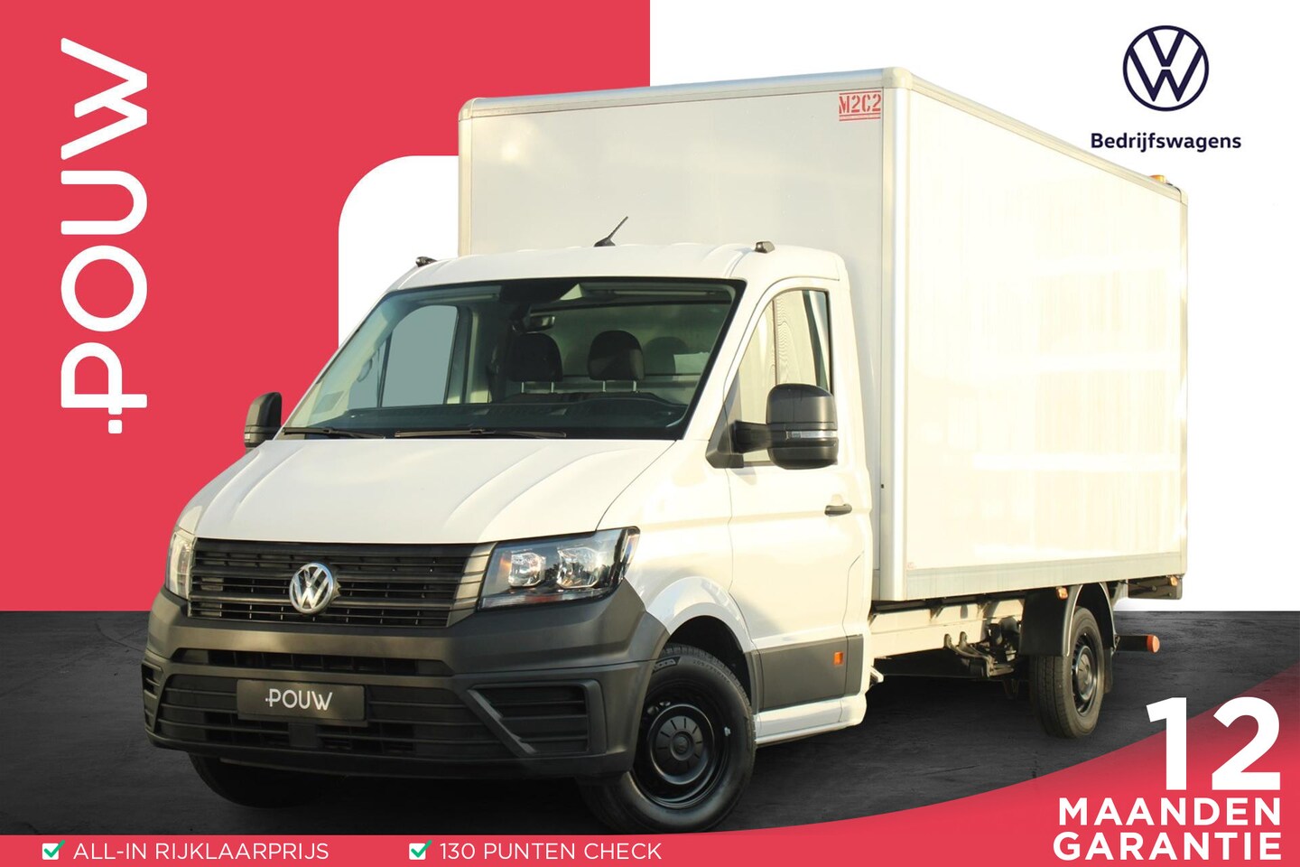 Volkswagen Crafter - 35 2.0 TDI 140pk L4 Trendline EURO VI | Laadklep | Achteruitrijcamera | Comfortstoel | Cru - AutoWereld.nl
