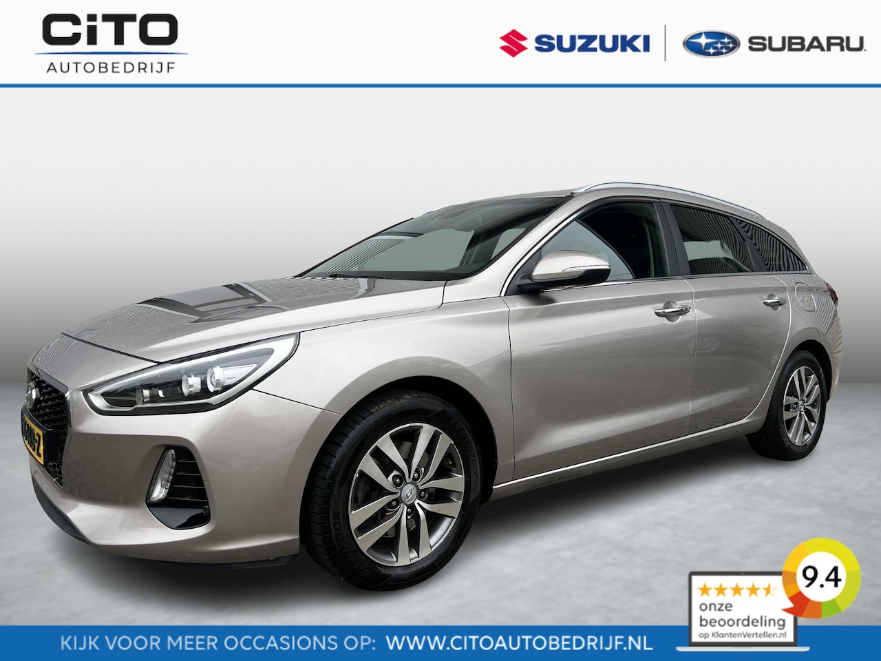 Hyundai i30 Wagon - 1.4 T-GDI Premium | Apple Carplay & Android Auto | Climate Control | Lichtmetalen Velgen | - AutoWereld.nl