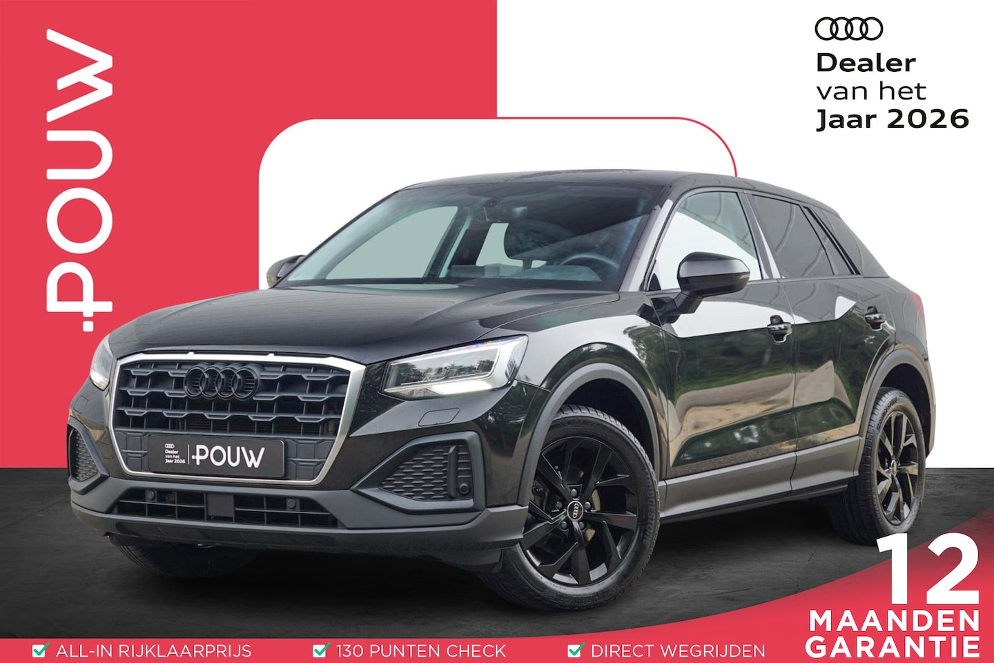 Audi Q2 - 35 TFSI 150pk S-tronic Pro Line | Smartphone Interface | PDC | Adaptive Cruise Control - AutoWereld.nl