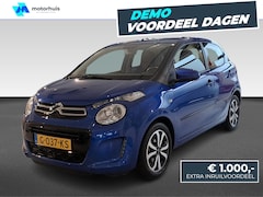 Citroën C1 - 1.0 VTi Shine Automaat/ Carplay | Achteruitrijcamera | Airconditioning | Audiosysteem: Mul