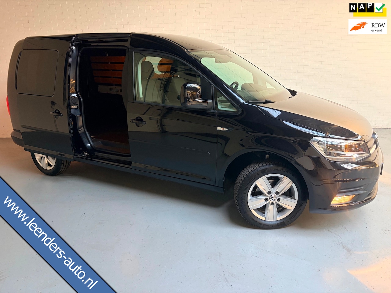 Volkswagen Caddy Maxi - DSG Automaat 2.0 TDI 102PK euro6 L2H1 BMT Maxi Highline, Airco, CruiseControl, Navigatie, - AutoWereld.nl