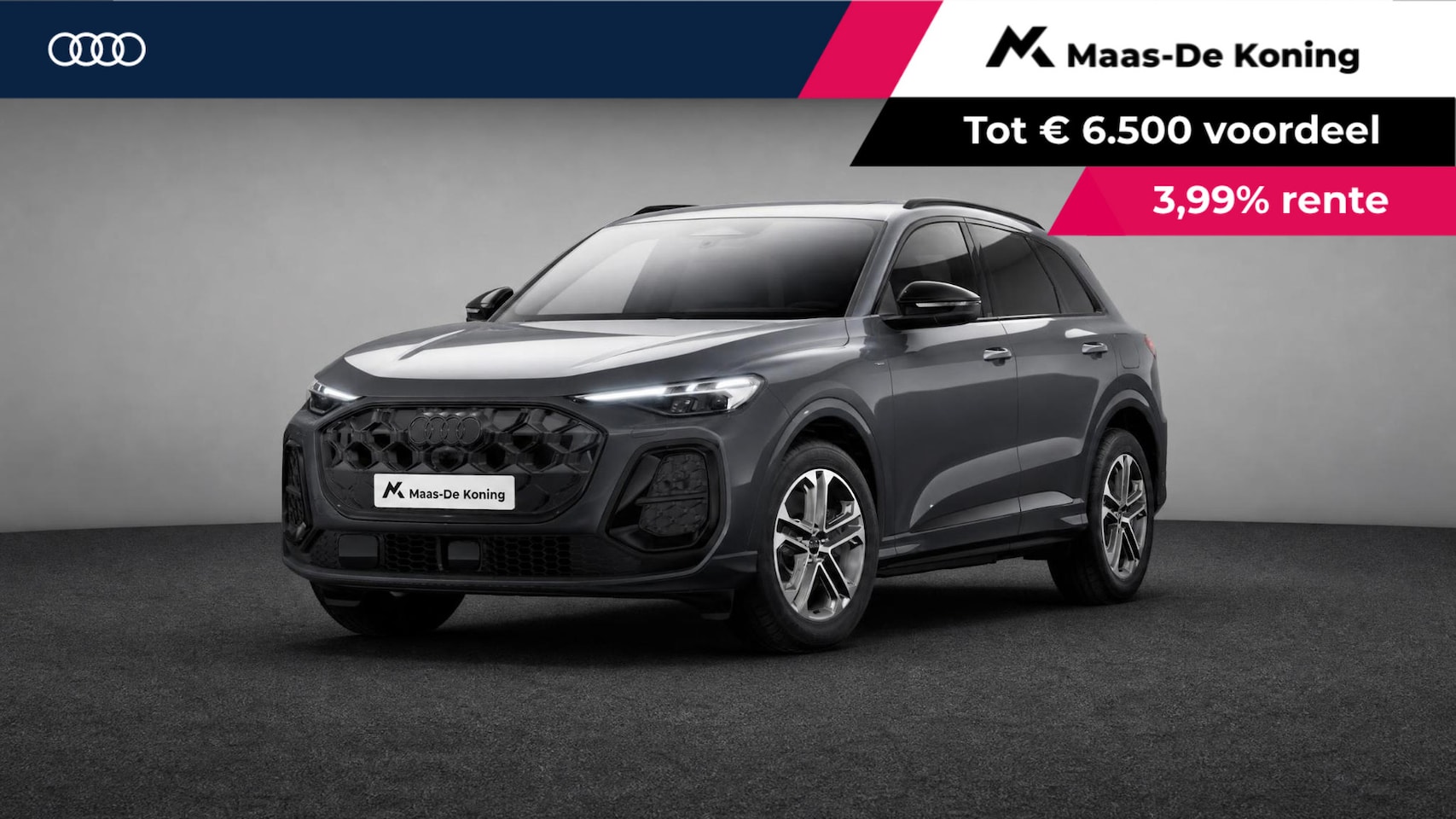 Audi Q5 - 2.0 TFSI e-hybrid quattro S edition 299 PK · Tech plus · Adaptieve luchtvering · Glazen pa - AutoWereld.nl