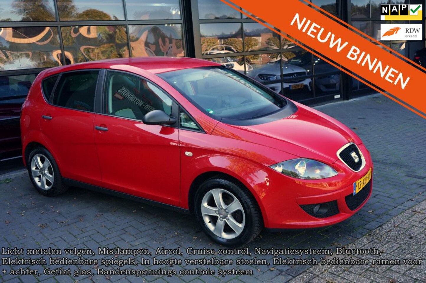 SEAT Altea - 1.6 Comfortstyle 1.6 Comfortstyle, Airco, L.M velgen, Elek pakket. - AutoWereld.nl