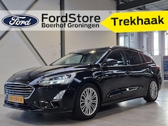 Ford Focus Wagon - EcoBoost 125 pk Titanium | Trekhaak | 17" | Full LED | Navi | Clima | Cruise | Apple Carpl