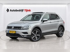 Volkswagen Tiguan - 1.4 TSI 4MOTION Highline | Pano | Trekhaak | LED | Stoelverwarming | Leder | Elek. stoelen