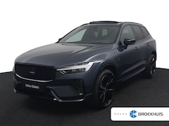 Volvo XC60 - T6 AWD Ultra Black Edition | SoH 100% | Luchtvering | Trekhaak | Snel Beschikbaar | Harman