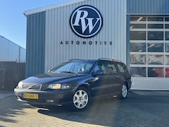 Volvo V70 - 2.4 T 200PK APK 06-08-2027 Leder Airco Stl verw Open dak trekhaak