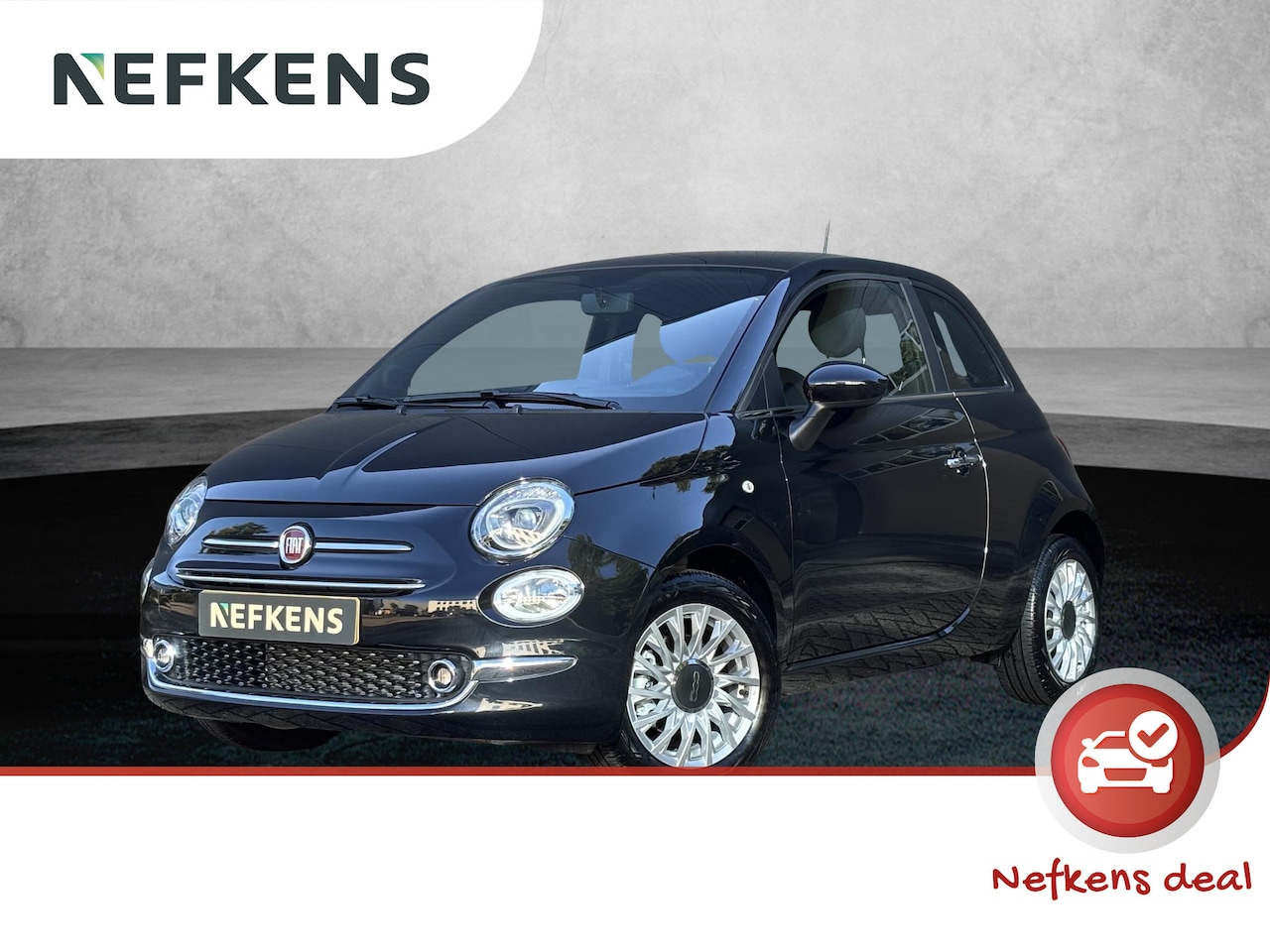 Fiat 500 - 70pk Hybrid Dolcevita | Panoramadak | AppleCarPlay/Android | Parkeersensoren achter - AutoWereld.nl