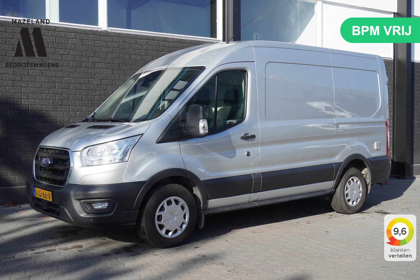 Ford Transit - 2.0 TDCI L2H2 AUTOMAAT 130PK EURO 6 - Airco - Navi - Cruise - €21.950,- Excl. - AutoWereld.nl