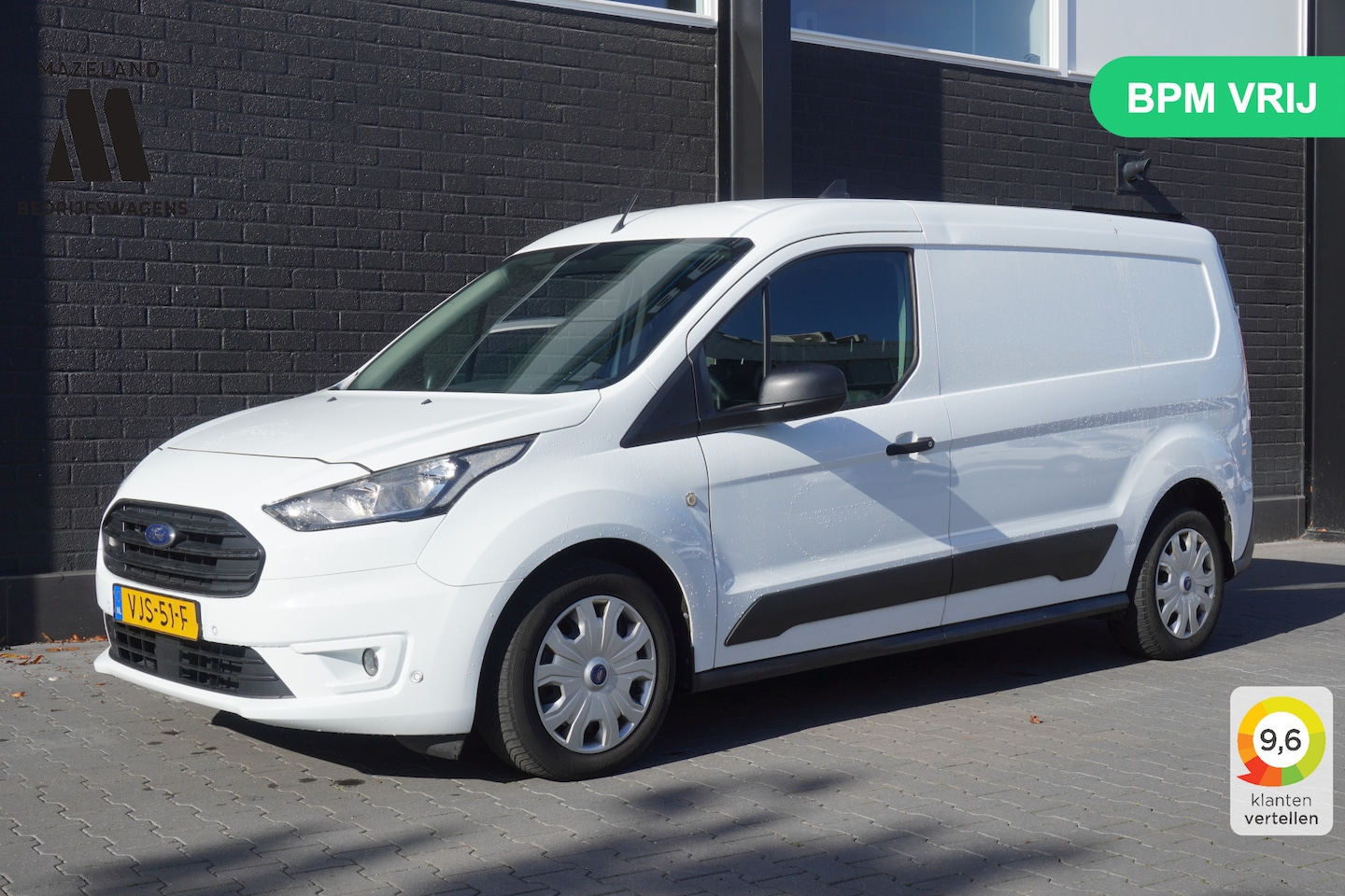 Ford Transit Connect - 1.5 EcoBlue 100PK L2 EURO 6 - Airco - Carkit - PDC - €10.900,- Excl. - AutoWereld.nl