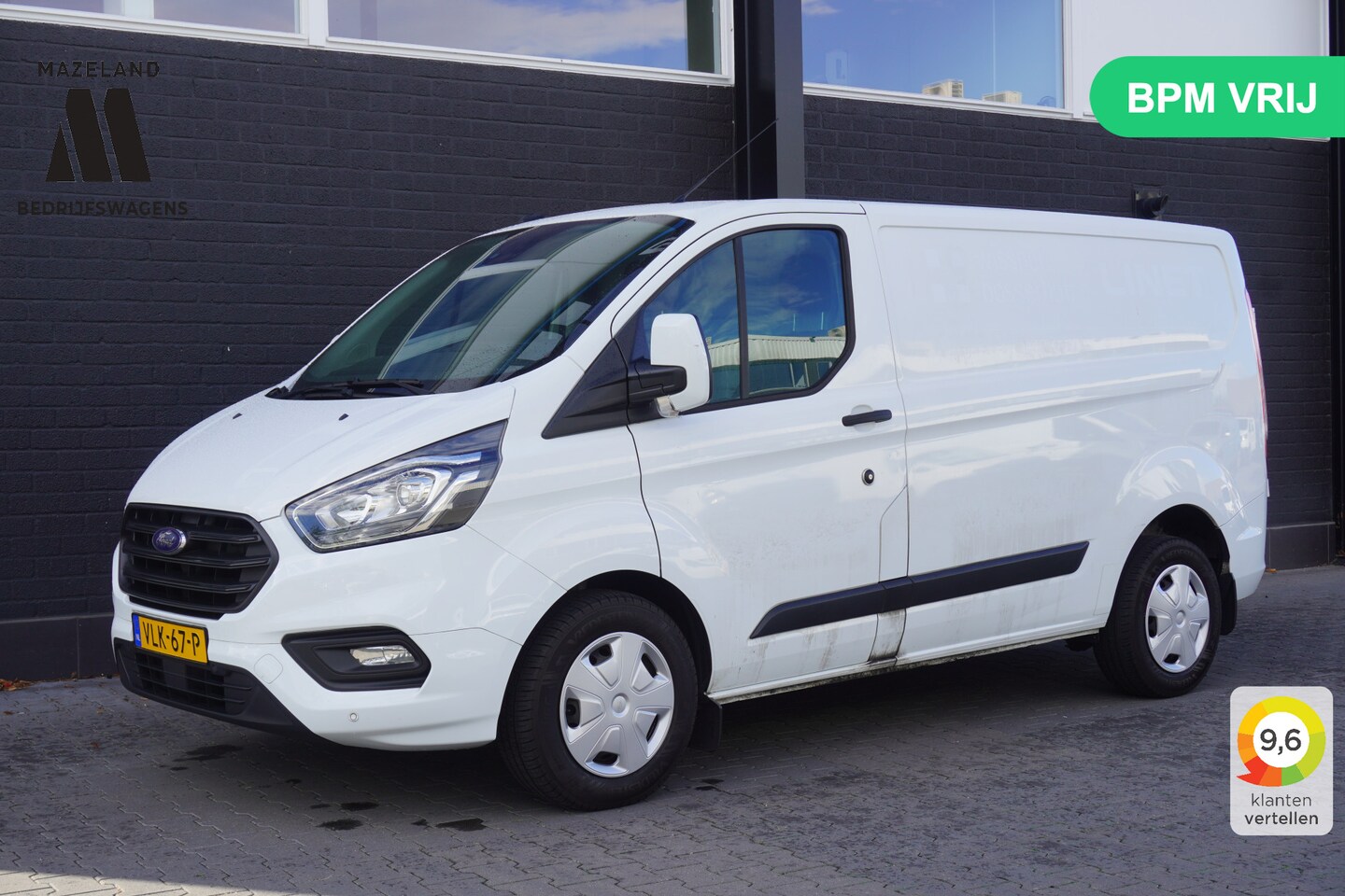 Ford Transit Custom - 2.0 TDCI 130PK Automaat EURO 6 - Airco - Navi - Cruise - €14.900,- Excl. - AutoWereld.nl